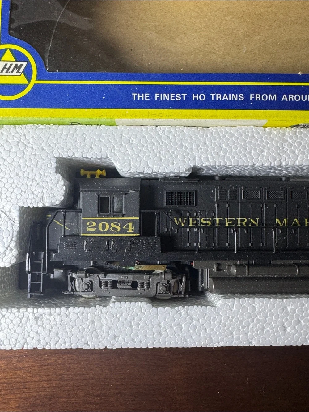 AHM Western Maryland HO Scale Diesel Locomotive (New)